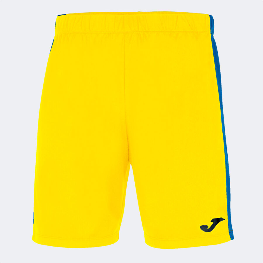 SHORT MAXI AMARILLO FLUOR-NEGRO