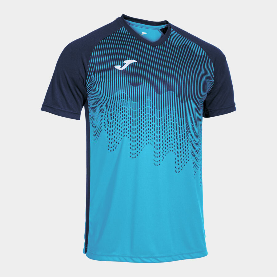 CAMISETA MANGA CORTA TIGER VI TURQUESA FLÚOR