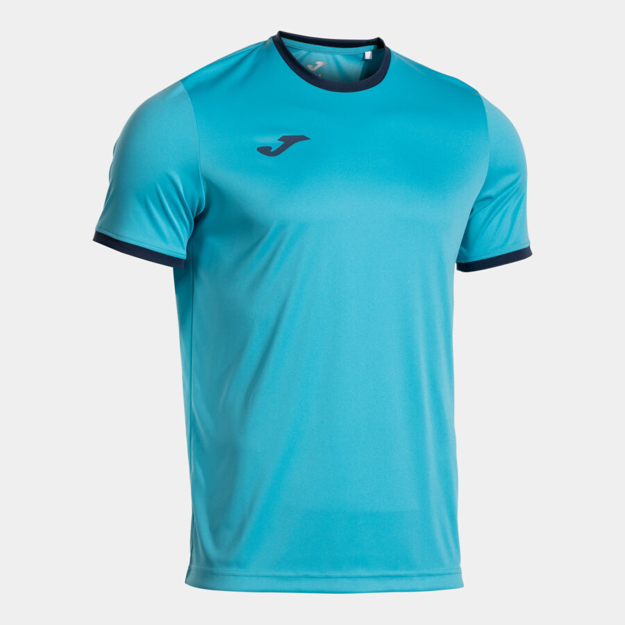 CAMISETA MANGA CORTA COMBI PREMIUM TURQUESA FLÚOR DARK NAVY