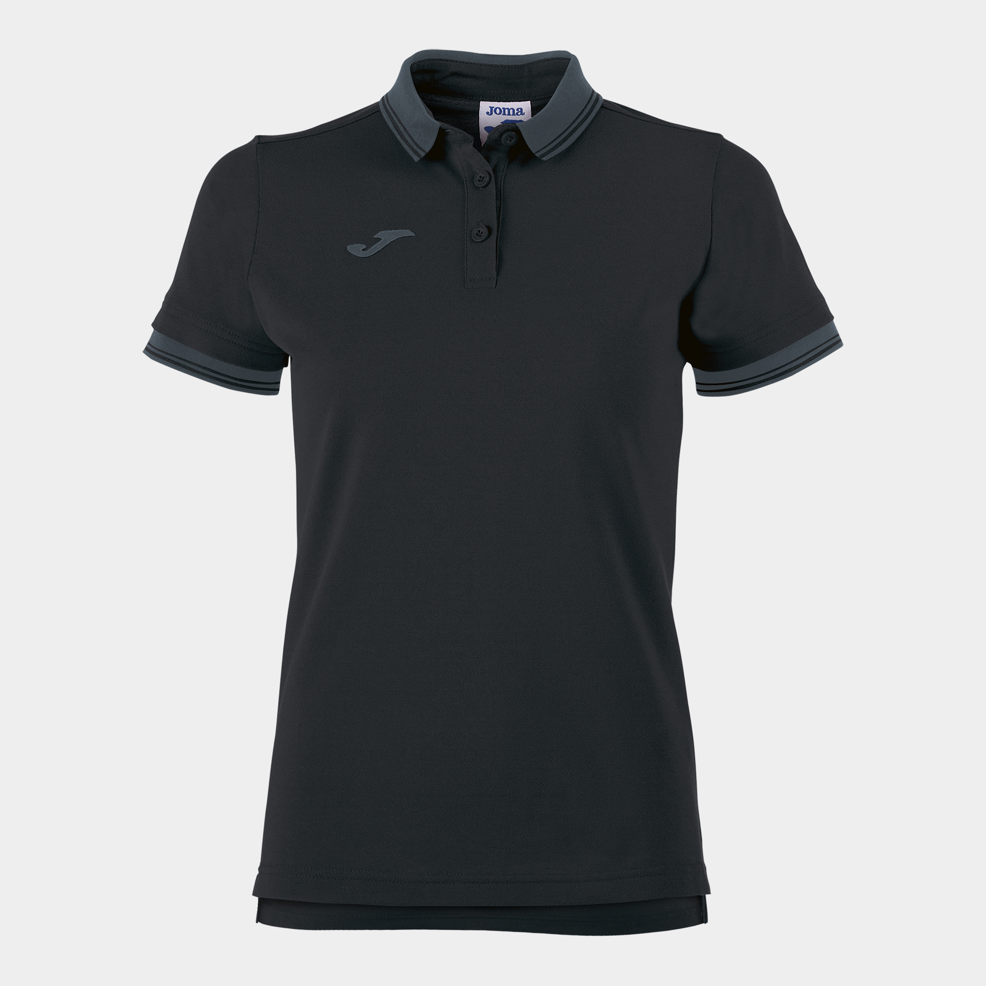 POLO BALI II NEGRO MUJER M/C