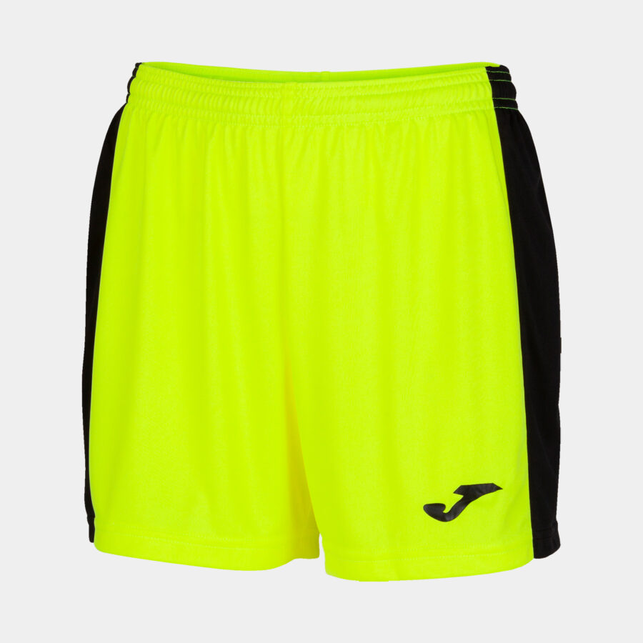 SHORT MAXI AMARILLO FLUOR-NEGRO