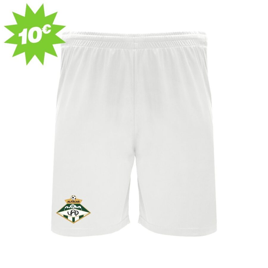 Pantalón corto blanco UD Alfacar